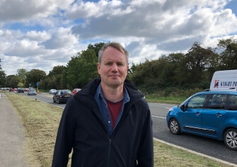 Cllr Andrew Prosser calling for action to reduce A40 Traffic congestion