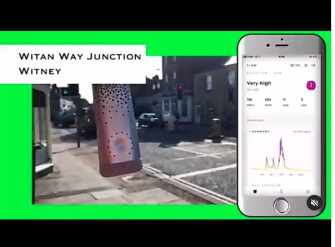 Air Pollution from Vehicles at the Witan Way Junction, Witney