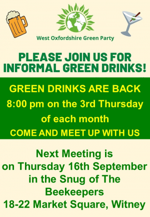 Green Drinks Sept