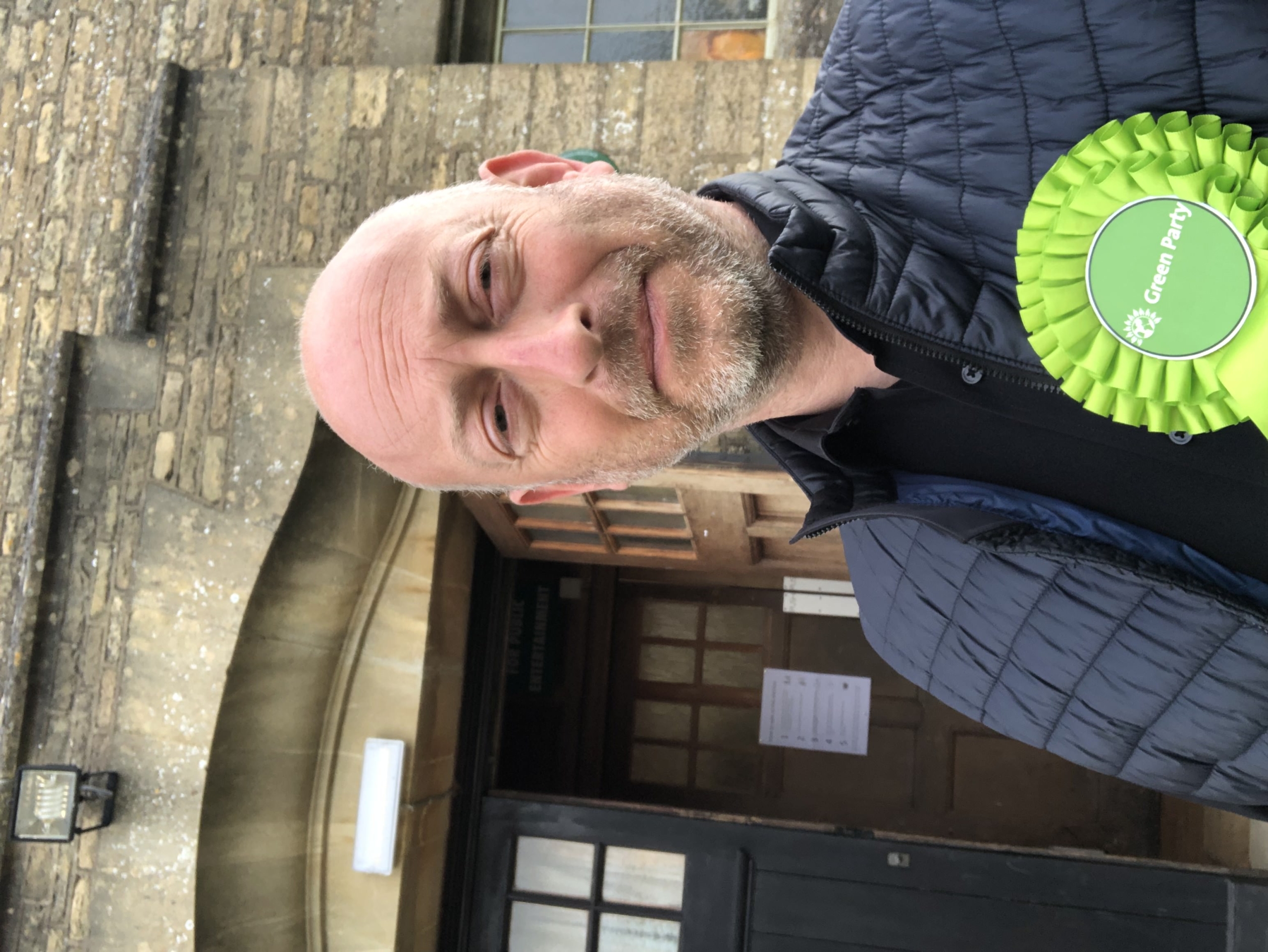 Arron Baker, Green Party candidate for Kingham, Rollright and Enstone