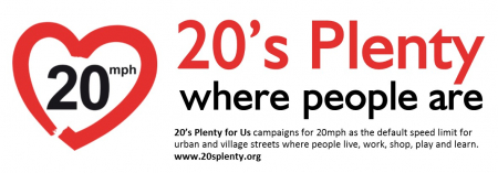 20 is plenty where there are people