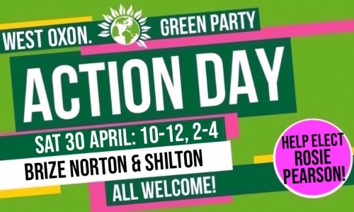 Action Day Vote for Rosie Pearson Brize Norton & Shilton