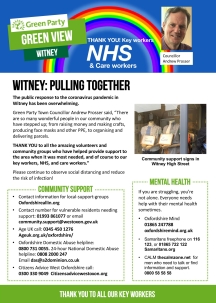 July Witney North and East Green News Newsletter