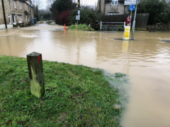 Flooding January 2021 Hailey Road / West End Witney